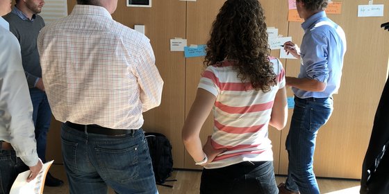 Menschen in einem Workshop